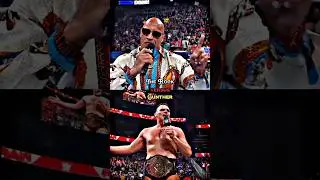🤬🔥The Rock vs Gunther🥵💥 #shorts
