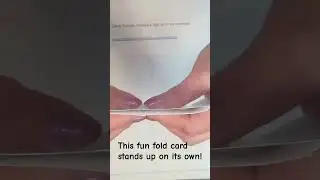 Diamond fun fold card idea #Shorts