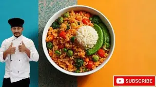 Vegetable Rice Around the World: Thai, Mexican, Indian#viralvideo #food