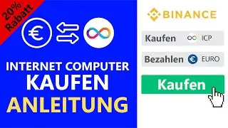 Internet Computer (ICP) kaufen ANLEITUNG ✅ Schritt-f&uuml;r-Schritt (0,08% Geb&uuml;hren)