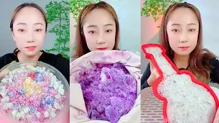 Handmade Shaved Ice Eating Show | Calm Ice ASMR Mukbang #33