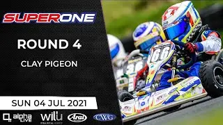 SuperOne Round 4 - LIVE KARTING from Clay Pigeon Raceway