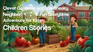 🌱✨ Clever Gardener and the Sneaky Neighbor!✨🌱| A Fun Storytime Adventure for Kids | Children Stories