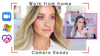 GRWM EASY NATURAL WORK FROM HOME MAKEUP TUTORIAL