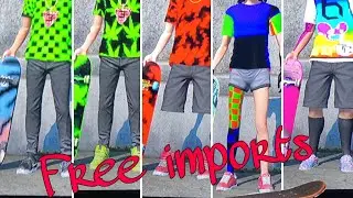 Skate 3 -(UPDATED)FREE Import Skaters 2020 (XBOX ONE/360)