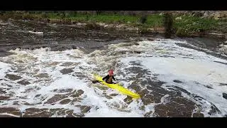 Bells Rapids Park, kayaks challenge.
