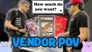 He AGREED to my PRICE? - Fire & Ice Card Show - VENDOR POV