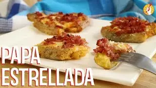 C&oacute;mo hacer PAPAS ESTRELLADAS con Panceta y Queso | Tenedor Libre