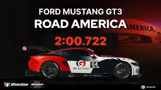 iRacing | Ford Mustang GT3 - Road America - IMSA - 2026 S1 Week 9 | Hotlap