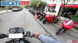 rapid ride to Ducati New York - Brooklyn to Manhattan Splits to see the NEW Monster v1473