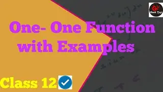 One One Function | One One Function With Examples | One One Function definition
