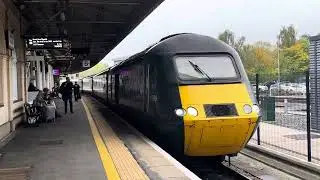 43098 & 43186 working 2E06 Penzance to Exeter St Davids arriving onto Platform 13/10/25