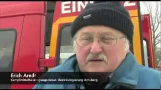 Burbach: Entsch&auml;rfung einer 500-Kg-Fliegerbombe (NRW)