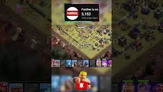 Day 1 cwl attack - super archer blimp lalo #superarcherblimp #cwlattack #pantherison