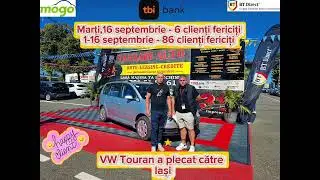 Marți 16 septembrie- 6 clienți fericiți 🌟 1-16 sept - 86 clienți fericiți #dragoliv 