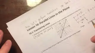 10.1 - Translating Lines