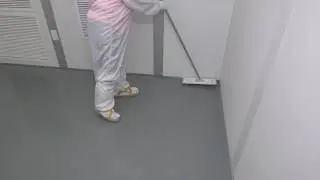 Очистка полов в чистых помещениях