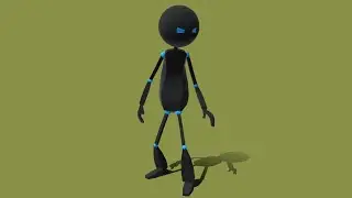 3D Model - Stickman - Downloadable