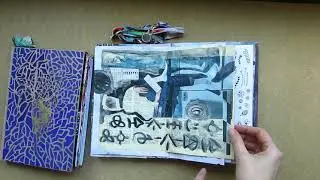Flip Through Art Journal, Sketchbook Revival 2021