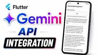 Flutter Gemini API Integration In 10 Minutes