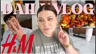 VLOG | H&M ZAM&Oacute;WIENIE DLA MĘŻA I GOTOWANIE