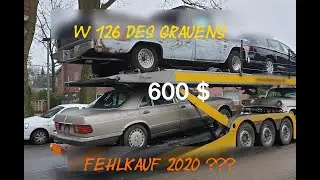 Mercedes 420 SEL W126 aus den USA importiert