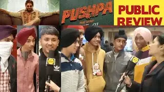 Pushpa: The Rise Public  Review | Pushpa Public Reaction | Allu Arjun | Rashmika Mandanna | Punjabi