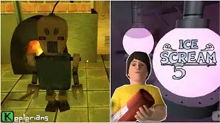 Ice Scream 5 Fanade Gameplay | Extraction Room and Dump Room Revealed in Ice Scream 5 Leak
