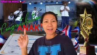 CONGRATULATIONS ANAK! 🏆 | Proud Nanay Moment 🎉|| PINAY IN NEPAL 🇵🇭🇳🇵 ||  SL Nepal