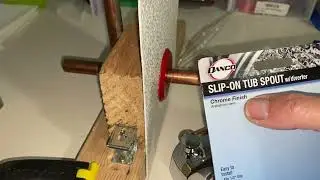 Red Disc Seal & Danco Slip-On Spout 88434, How to Hide RDS-C8 Under the Spout, Up to 3.25&rdquo; of Pipe