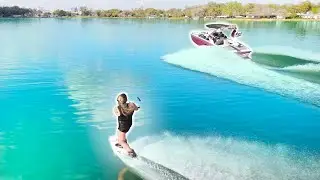 WAKEBOARDING IN FLORIDA! - BOAT - TAYLOR MCCULLOUGH - DALLAS FRIDAY