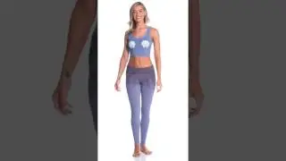 Purusha People Seashell Organic Yoga Crop Bra Top | SwimOutlet.com