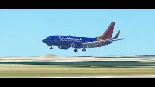 Southwest 737-700 Smooth Landing at KDAL (infinite flight)