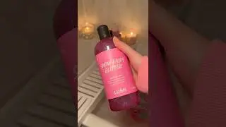 Pink snow fairy bath 🛁 🫧 #aesthetic #bathbomb #lush #bathroutine #k&eacute;rastase #lanc&ocirc;me #fypシ #pink
