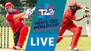 LIVE CRICKET - ICC Men's T20 World Cup Europe Final 2019 - Jersey vs Denmark. Starts 10.45 BST