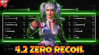 PUBG 4.2 UPDATE SENSITIVITY CODE | PUBG BEST SENSITIVITY SETTINGS | PUBG SENSITIVITY SETTINGS 2026
