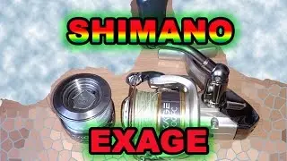 Shimano EXAGE. Бюджетная безынерционная рыболовная катушка!