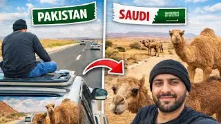 From Desert Roads to Camels’ World | Real Saudi Desert Life Journey 🐪🌵