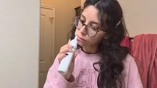 Forcing myself to do my night time routine bc im sad 