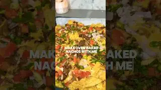 Make oven baked nachos with meee #nachos #cooking