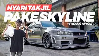 Air Cup Suspension Install on Skyline R34 Four Doors