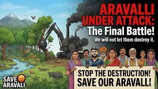 अरावली बचाओ ! All About Aravalli Mountain: Geography, Importance & The Save Aravalli Hills Movement