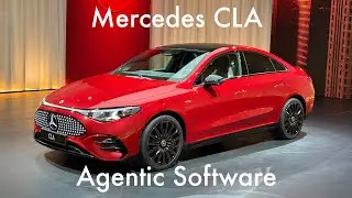 Mercedes CLA software in-depth with James Liu: the future of EVs is agentic!