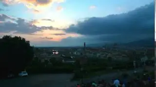 Florence Sunset Timelapse 8sec