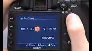 Sony Alpha 700 - Menu - funkcje podstawowe