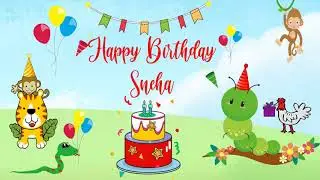 Happy Birthday Sneha Image Wishes Kids Video Animation