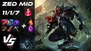 MID Zed vs Karthus - NA Master Patch 14.19