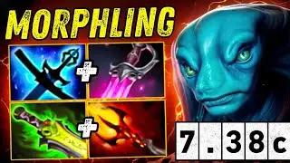 This Morphling Facet is Totally Broken🔥🔥IMBA Magic Burst One Shot 37Kills 7.38c