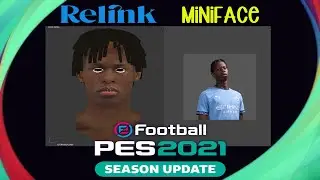 How to Relink Face and add new Miniface in PES 2021/ Football Life