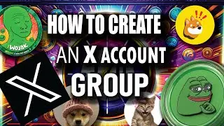 HOW TO SETUP AN X ACCOUNT FOR YOUR TMEME COIN!  Best guide for twitter community page 2024